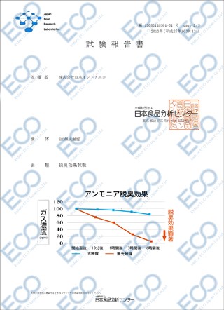 日本JP-ECO檢測報告